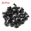X Autohaux 20pcs Door Sill Panel Liner Bumper Spoiler Push Rivet Retainer Fastener 07130702966 For Bmw Mini Cooper E81 E82 E83