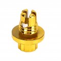 Kimiss Wheel Rivets 25pcs Rim Gold Abs Lip Nuts For Ah Ds Series Rims Cap