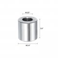 Uxcell 5pcs Stainless Steel Spacer 3 8 Bore X 4 Od Length Screw Standoff Bushing Plain Finish Round Metal For Screws Bolts And