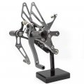 Fxcnc Cnc R6 Billet Motorcycle Rearset Foot Pegs Rear Setrests Fully Adjustable Foot Boards Compatible With Yzf Yzf600r 1999