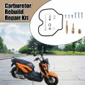 X Autohaux 1 Set Carburetor Repair Rebuild Parts Replacement For Honda Zoomer Nps50 2003-2009