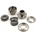 Httmt- Chrome Neck Cups Cup Set Timken Bearings Compatible With H-d Chopper Bobber Custom 12253