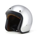 Woljay 3 4 Open Face Helmet Motorcycle Flat Chrome Xxl