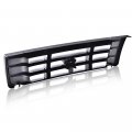 G-plus Platinum Chrome Front Bumper Grille Compatible With Bronco 1992-1996 Fit Ford F150 F250 F350 1992-1997 W Emblem Truck