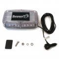 The Rop Shop Universal 12v Led Rectangular Amber Mini Light Bar With Magnetic Mount