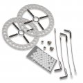 Hunter Alignment Turn Plate Table Repair Kit Stainless Steel Hardware With Lockpins 