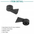 Acropix Back Glass Washer Nozzle Windshield Window Sprayer Fit For Audi A3 2 Pcs Black