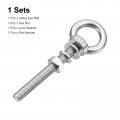 Uxcell Lifting Eye Bolt 1 Set M12x100mm With Nut Washer 304 Stainless Steel Shoulder Ring For Hanging Item