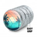 Volleyball Beach Scene Motorcycle Bicycle Bike Tire Rim Wheel Aluminum Valve Stem Caps