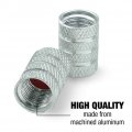 Volleyball Beach Scene Motorcycle Bicycle Bike Tire Rim Wheel Aluminum Valve Stem Caps