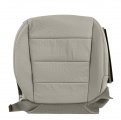 2007 For Acura Tl Type-s Leather Driver Bottom Perforated Seat Cover Gray Taupe 
