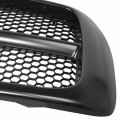 Ch1200287 Factory Style Front Bumper Grill Grille Assembly Compatible With Dodge Ram 1500 2500 3500 Pickup 2005 Black