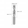 Uxcell 6 25mm Solid Carbide Drill Bits Straight Shank For Stainless Steel Alloy Hard Hardened To 50 Hrc