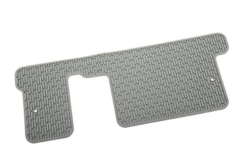 Third Row One Piece Premium All Weather Floor Mat 22890480 Titanium For Models With Second Bench Seat Rear Position Vehicle