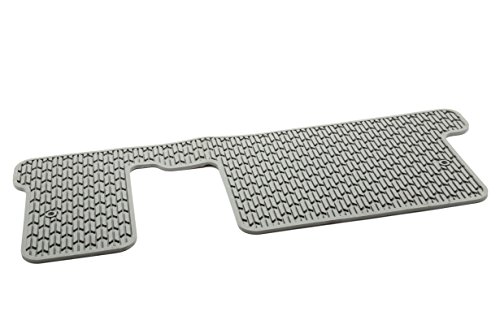 Third Row One Piece Premium All Weather Floor Mat 22890480 Titanium For Models With Second Bench Seat Rear Position Vehicle