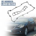 X Autohaux 1 Set L3k910230 Car Engine Valve Cover Gasket Replacement Black For Mazda 3 6 Cx-7 2 3l