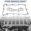 X Autohaux 1 Set L3k910230 Car Engine Valve Cover Gasket Replacement Black For Mazda 3 6 Cx-7 2 3l