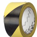 3ma 766 Striped Vinyl Tape 5 0 Mil 2 X 36 Yds Black Yellow 3m Stock 7000028955