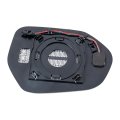 Toyota Corolla 2019 20 21 22 2023 Mirror Glass Driver Side Heated With Blind Spot Detection Object Sensor Replacement For