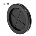 Uxcell Rubber Grommet Round Double-sided Mount Dia 70 Mm For Wire Protection 10pcs