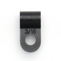 Baomain R-type Cable Clamp 3 16 Inch Black 100 Pack