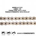 Niche Drive Sprocket Chain Combo For Honda Cbr900rr Front 16 Rear 43 Tooth 520nz Standard 108 Links