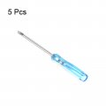 Uxcell Mini Slotted Screwdriver 2 0mm Flat Head 65mm Length For Small Appliances Repair 5 Pcs