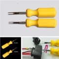 2pcs Set 2mm 3mm Plastic Handle Car Terminal Removal Tool Kit For Vag Service Maintenance Garage