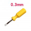 2pcs Set 2mm 3mm Plastic Handle Car Terminal Removal Tool Kit For Vag Service Maintenance Garage