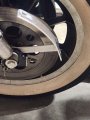 Eaccessories Ea Curved License Plate Relocation Holder Bracket For Harley-davidson Street 2006-2025 Shock Bolt Spool Tag Mount 