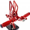 Krace Motorcycle Rearsets Footpeg Pegs Footrest Brake Shift Pedals Foot Boards Adjustable Fit For Honda Cbr600 F4i F3 F4