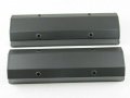 1958-87 For Chevy 327 350 Fabricated Aluminum Tall Valve Covers Black E41302bc 