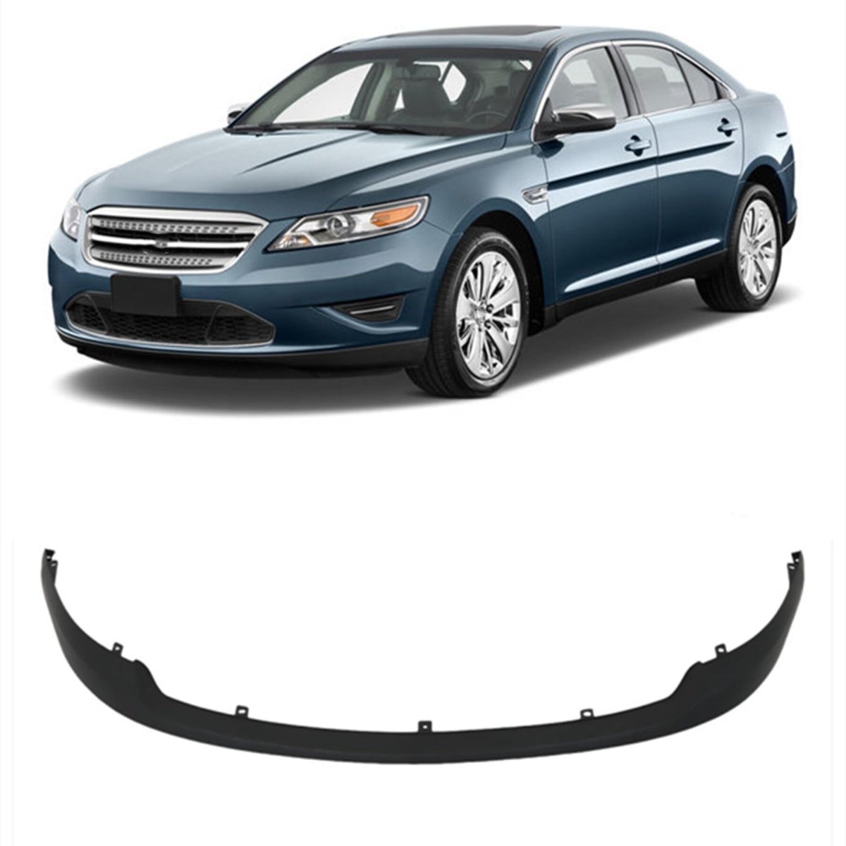 Lower Front Valance Textured Replacement For Taurus 2010 2011 2012 Ag1z17d957cc Fo1095231c