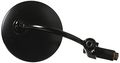 Ken Sean 920033 Matte Black 7 8 Universal Round Bar End Mirror 