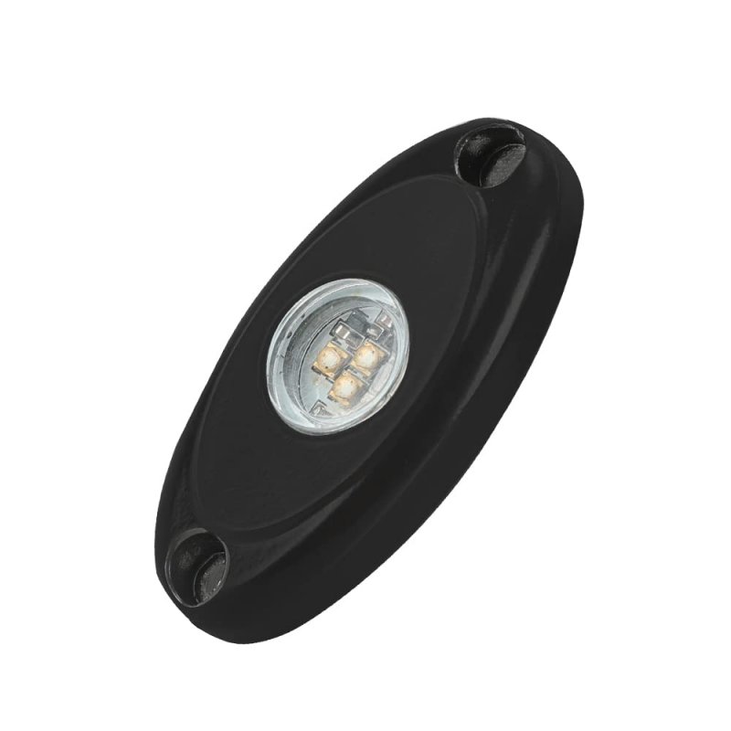 Sunpie 6 Pods White Led Rock Lights 6000k Pure Underglow Light Wheel Well Fender For Off Road Trucks Sedans Car Atv Utv Suv