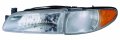 1997-2003 Pontiac Grand Prix Headlight Headlamp Bulb Front Head Lamp With Corner Light Left Driver Side 1997 971998 98 1999 99 
