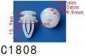 Autobahn88 Interior Trim Panel Clip Compatible With Gm Oem 90560163 Pack Of 20