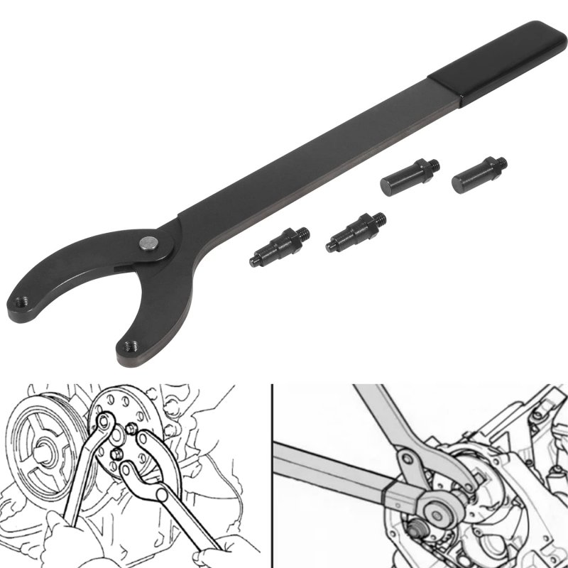 Engine Timing Belt Change Tool Kit T10172 Pulley Holder For Vw Golf Vag 3036 Audi Seat Skoda Ford Opel Peugeot Renault Citroen