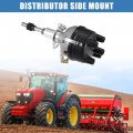 Uxcell Tractor Distributor Assembly Side Mount Replacement For Ford 8n Silver Tone