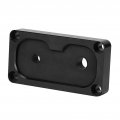 Black Billet Firewall Shifter Cable Grommet Mount Kit Fits For Civic Integra W K-series Swap