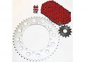 1998 Fits Yamaha Wr400 Yz400 F Red Non O Ring Chain And Sprocket Kit 15 52 120l