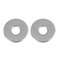 55pcs M6 X 20mm 1 5mm Flat Washer Stainless Steel Car Fastener Sealing Gaskets 