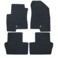 Velour Floor Mats For Jeep Compass 2007 2016 Custom Fit Front And Rear Black Carpet Liners Anti Slip All Season Full Set 