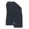 Velour Floor Mats For Jeep Compass 2007 2016 Custom Fit Front And Rear Black Carpet Liners Anti Slip All Season Full Set