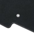 Velour Floor Mats For Jeep Compass 2007 2016 Custom Fit Front And Rear Black Carpet Liners Anti Slip All Season Full Set
