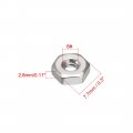 Uxcell Hex Nuts 6 -32 Fine Thread Hexagon Nut Stainless Steel 304 Pack Of 50