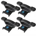 4pcs Box Tie Down Truck Bed Cleats Locking Black Replacement For 2015-2020 F-150 F-250 F-350 Fl3z99000a64b 