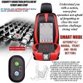 Bnhcoe Breathable Mesh Cooling Car Seat Cushion Pu Leather Protector With 8 Fans Adjustable 3 Levels 12v Automotive Cover For