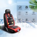 Bnhcoe Breathable Mesh Cooling Car Seat Cushion Pu Leather Protector With 8 Fans Adjustable 3 Levels 12v Automotive Cover For