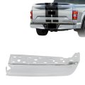 Chrome Rear Bumper End Passenger Side Replacement For F150 2021-2023 Without Auto Park Sensors Hole Assist 